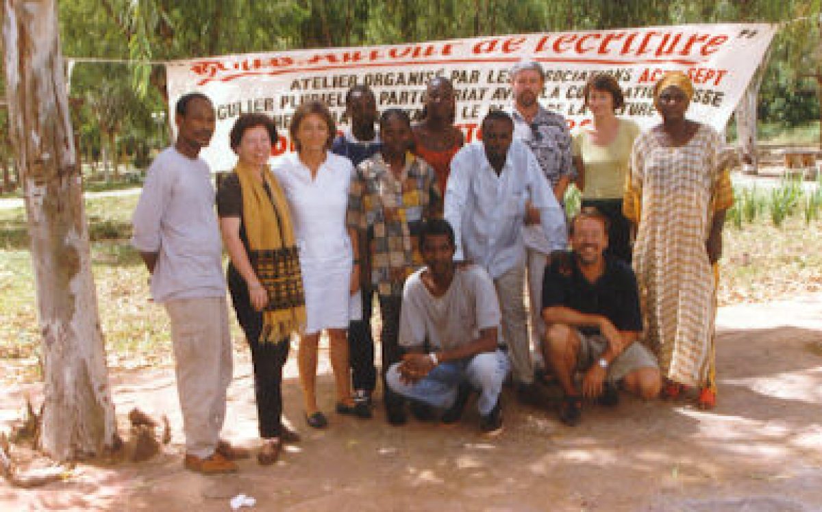 Atelier d'écriture à Bamako au Mali