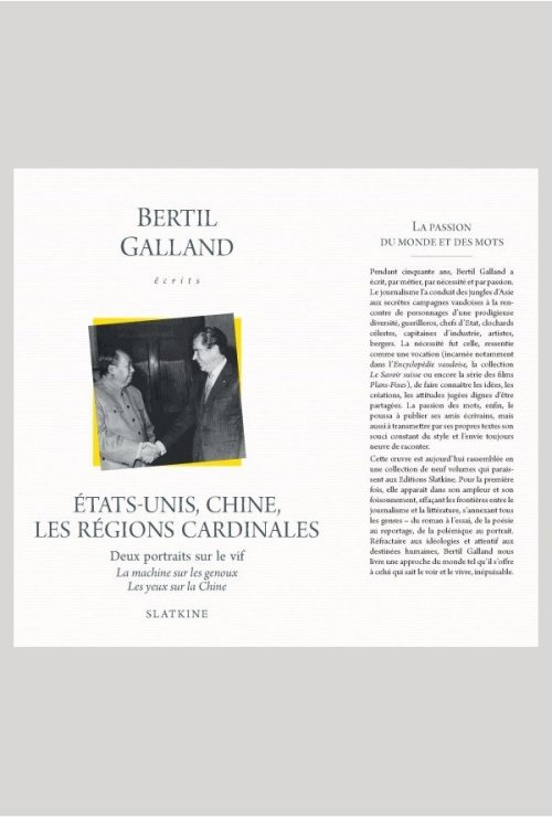 États-Unis, Chine, Les régions cardinales