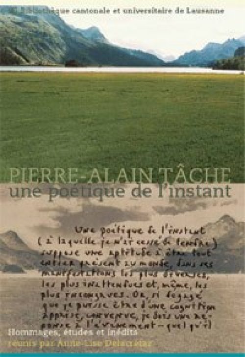 Une poétique de l'instant